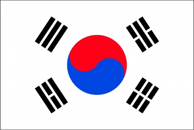 Bandera Corea del Sur